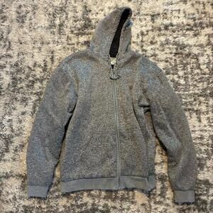 Seven apparel Gray Zip-Up Hoodie mens size XXL